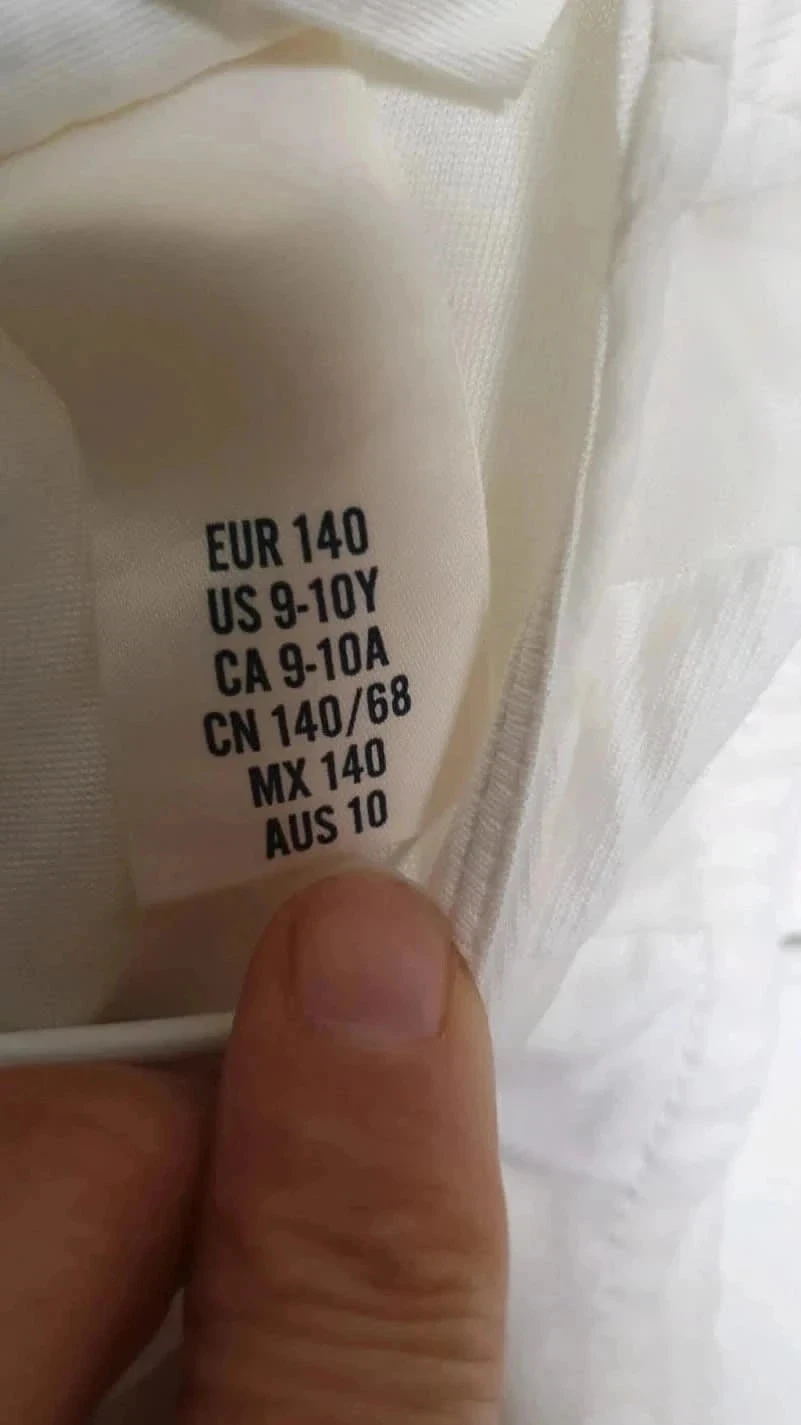 Vestido h&m 9/10 años crema – photo 4